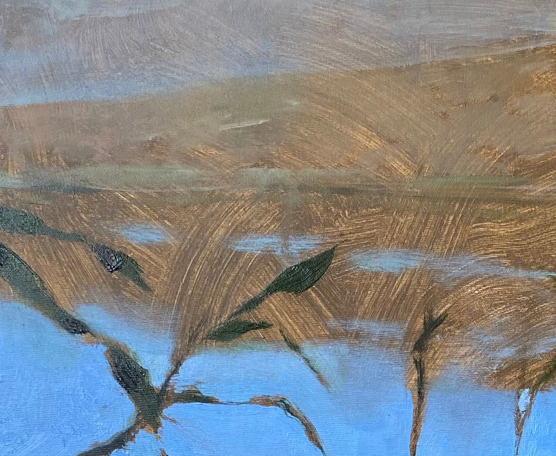 Oil painting Lake Yulia D. - 2