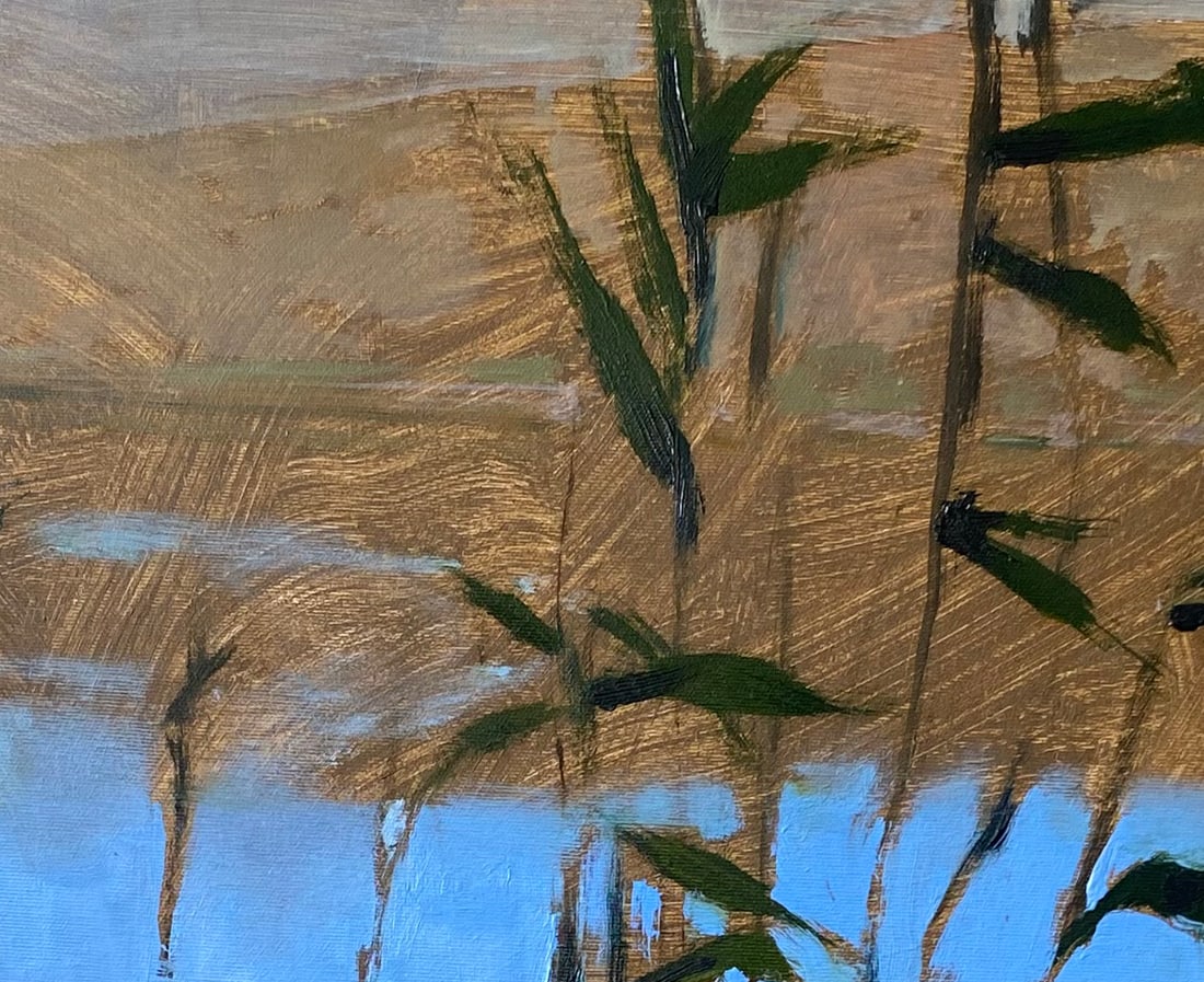 Oil painting Lake Yulia D. - 4