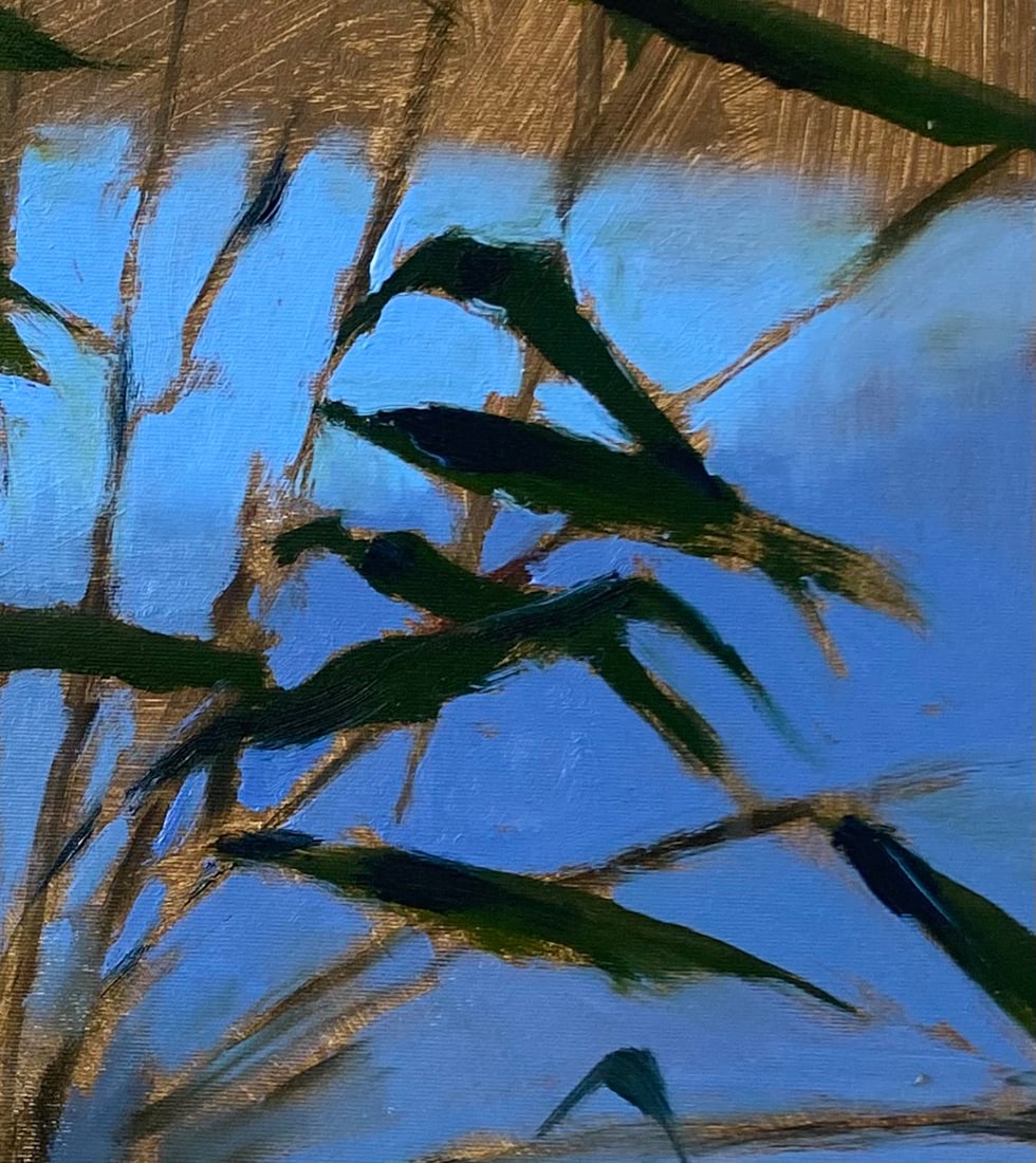 Oil painting Lake Yulia D. - 9