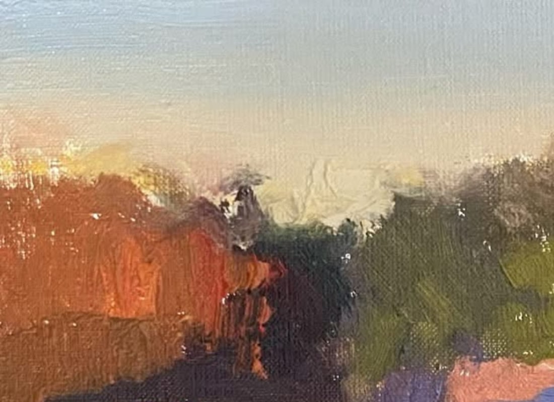 Oil painting Lake Yulia D. - 2