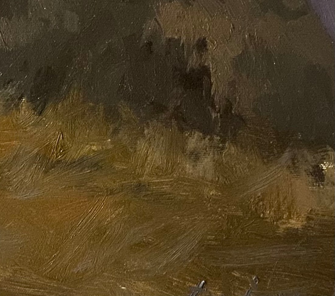 Oil painting Field Yulia D. - 6
