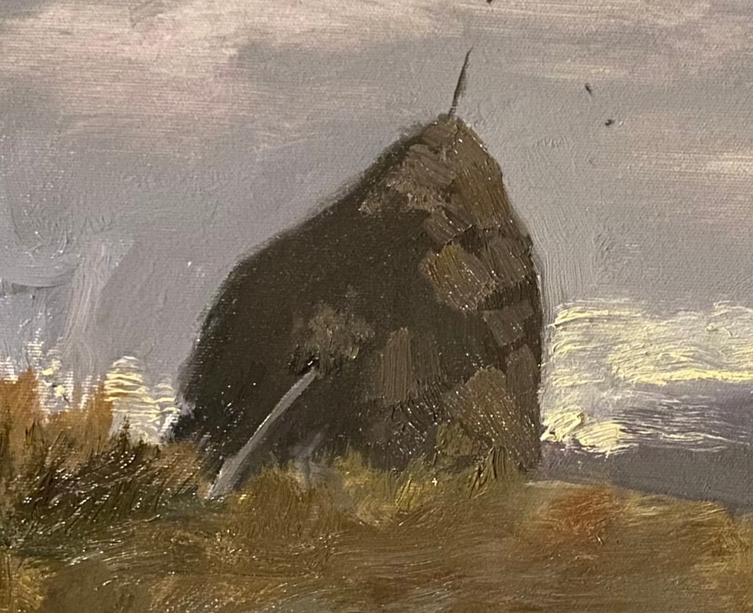 Oil painting Field Yulia D. - 8