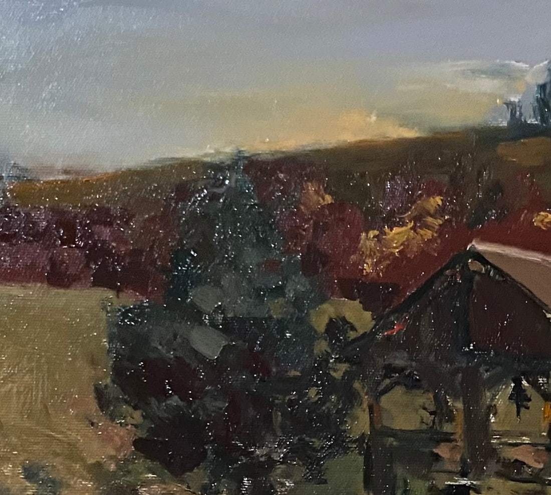 Oil painting Field Yulia D. - 2