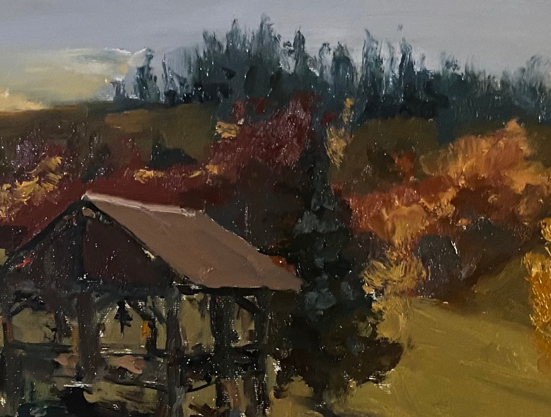 Oil painting Field Yulia D. - 3