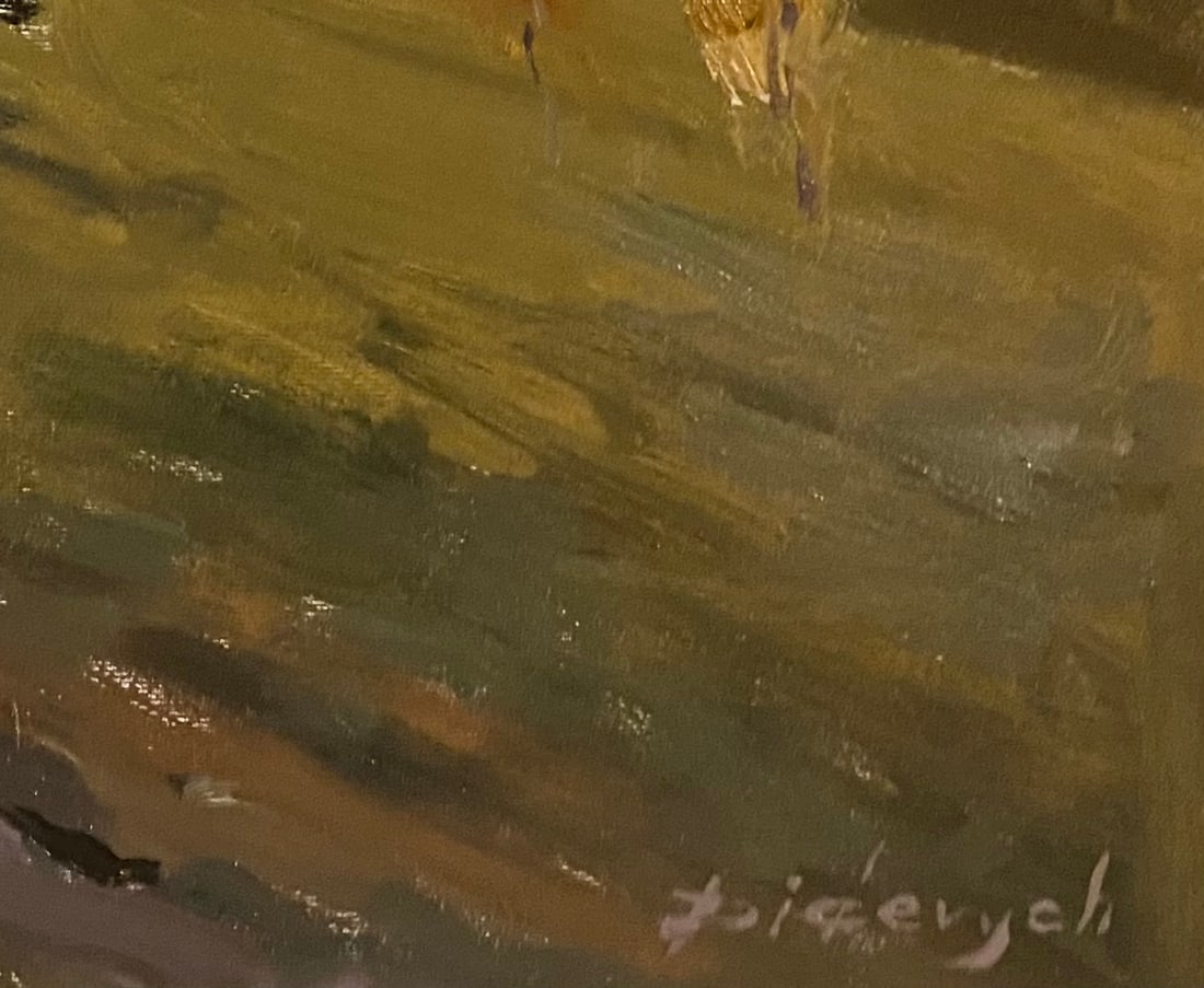 Oil painting Field Yulia D. - 6