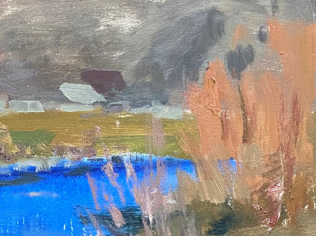 Oil painting Water rush Yulia D. - 3