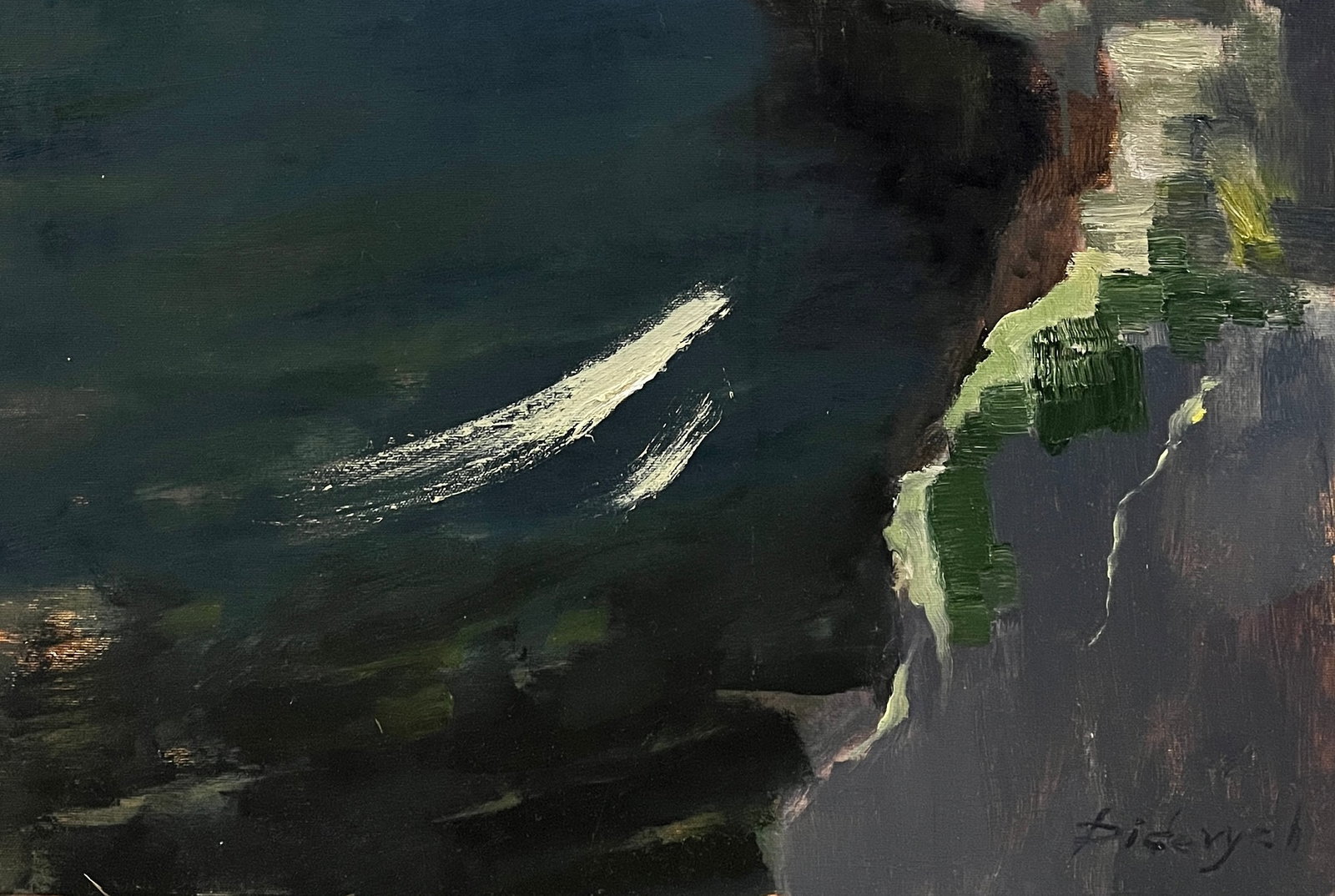 Oil painting Waves Yulia D. - 9