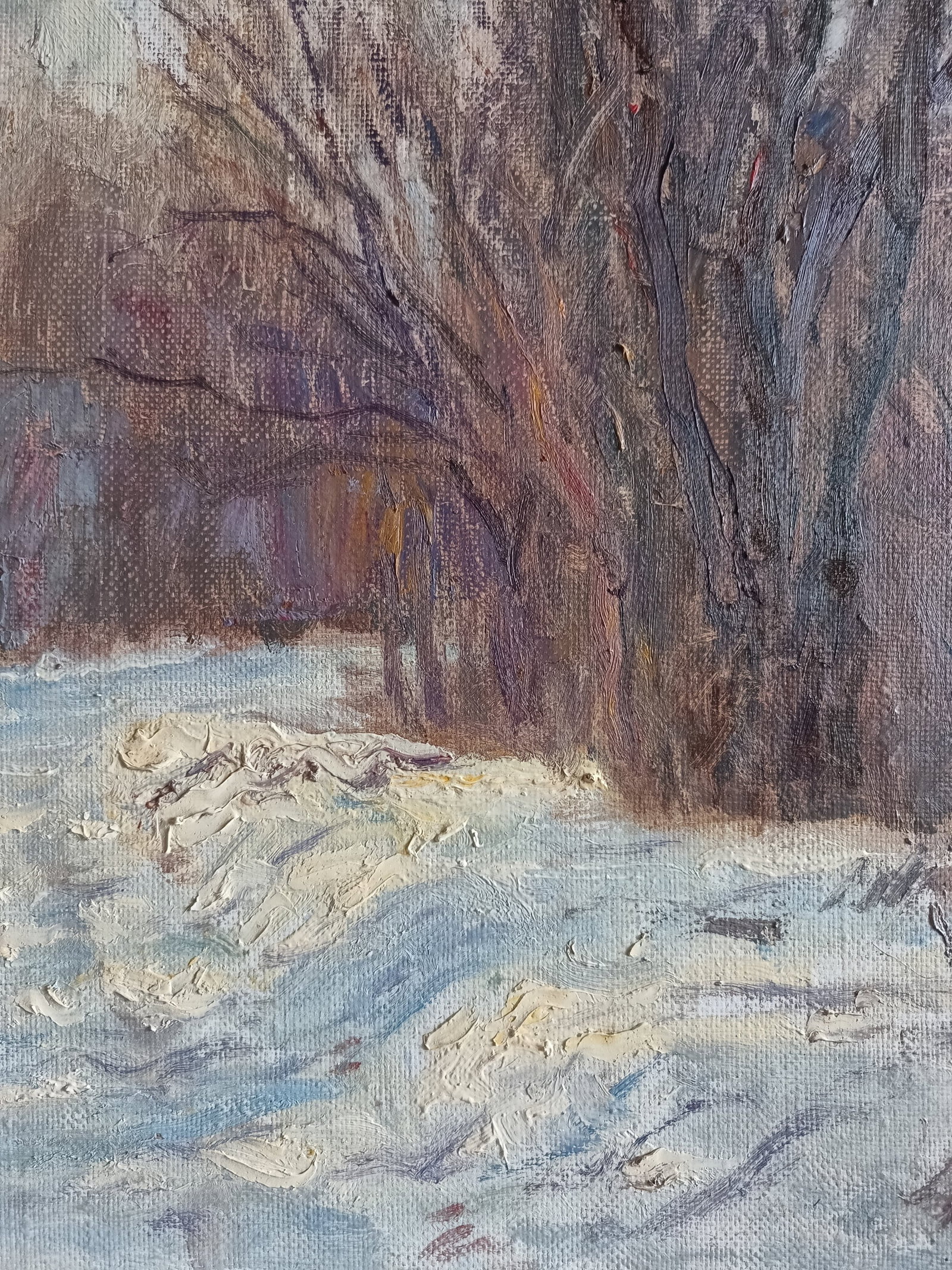 Oil painting Noon by honored painter Ukrainian Vasyl K. - 5