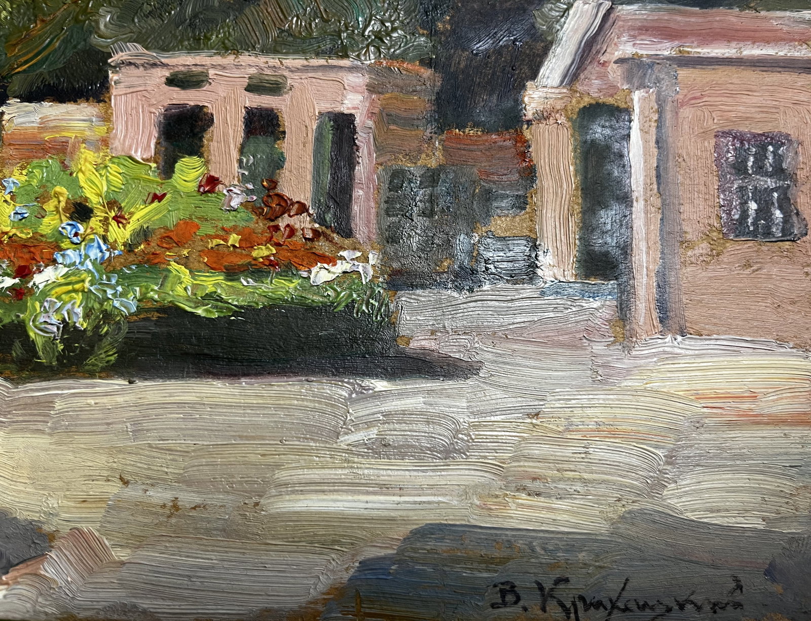 Oil painting Patio Krikhatsky - 6