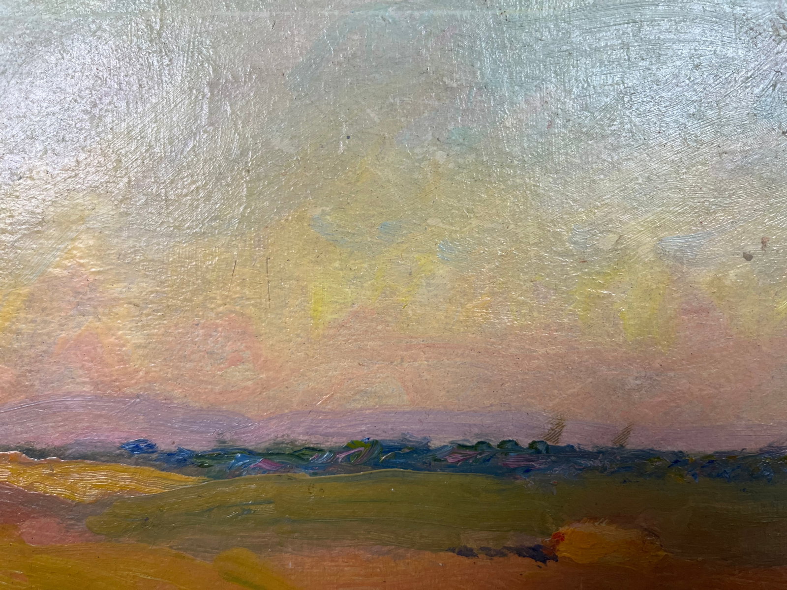 Oil painting Golden fields Krikhatsky - 4