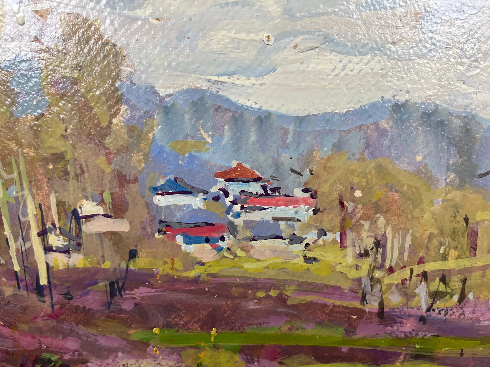 Oil painting Forest edge Kolosovsky G. - 3