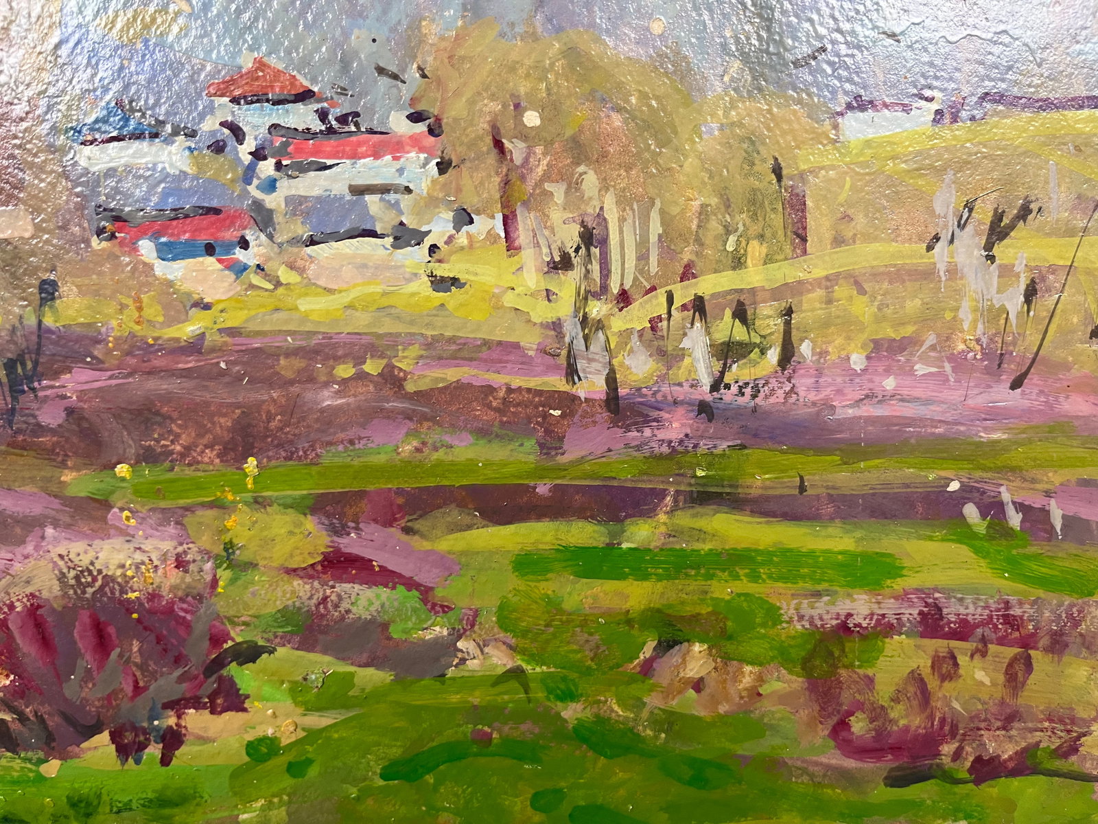 Oil painting Forest edge Kolosovsky G. - 5