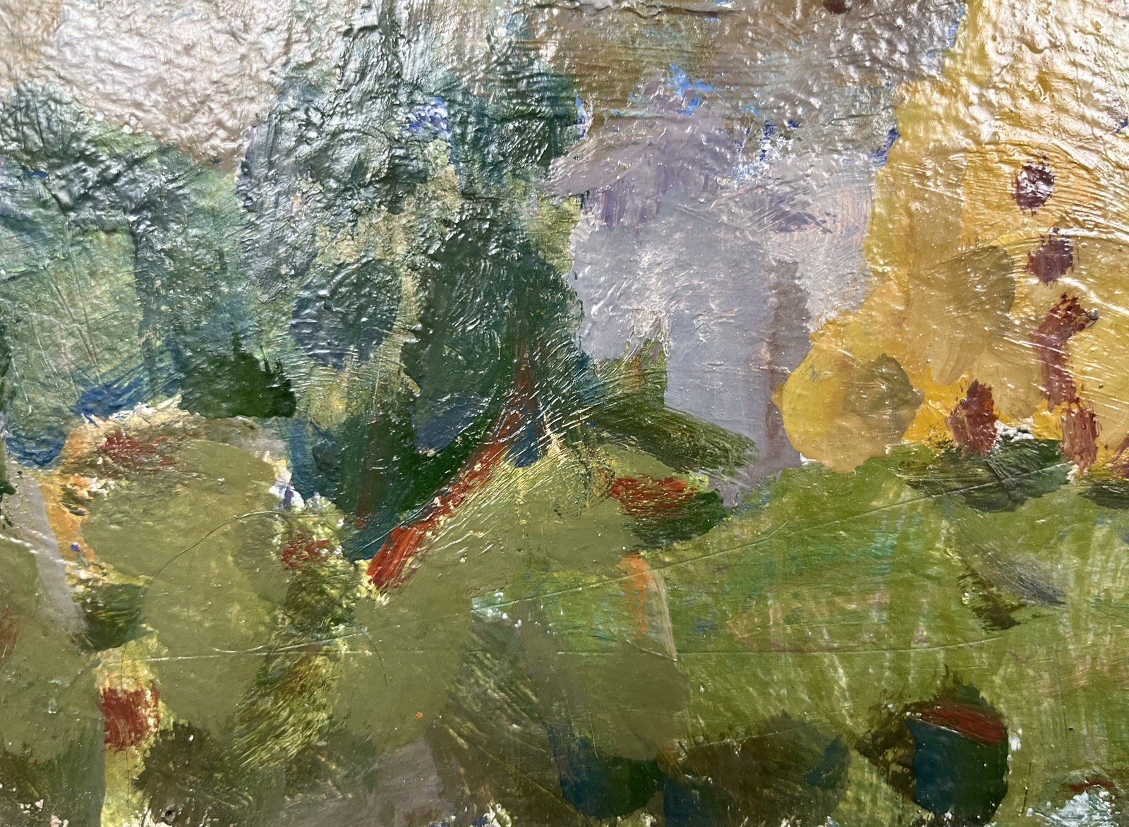 Oil painting Autumn forest Kolosovsky G. - 8