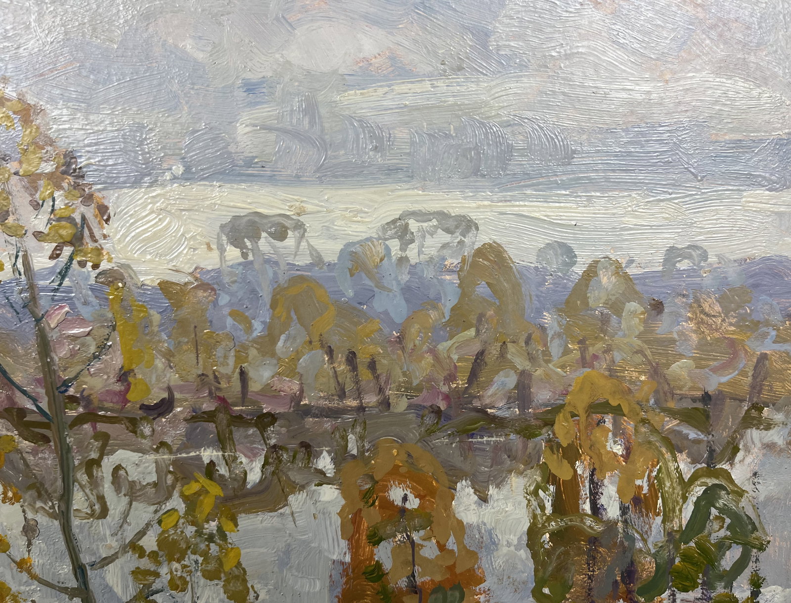 Oil painting Kolochak River Kolosovsky G. - 4