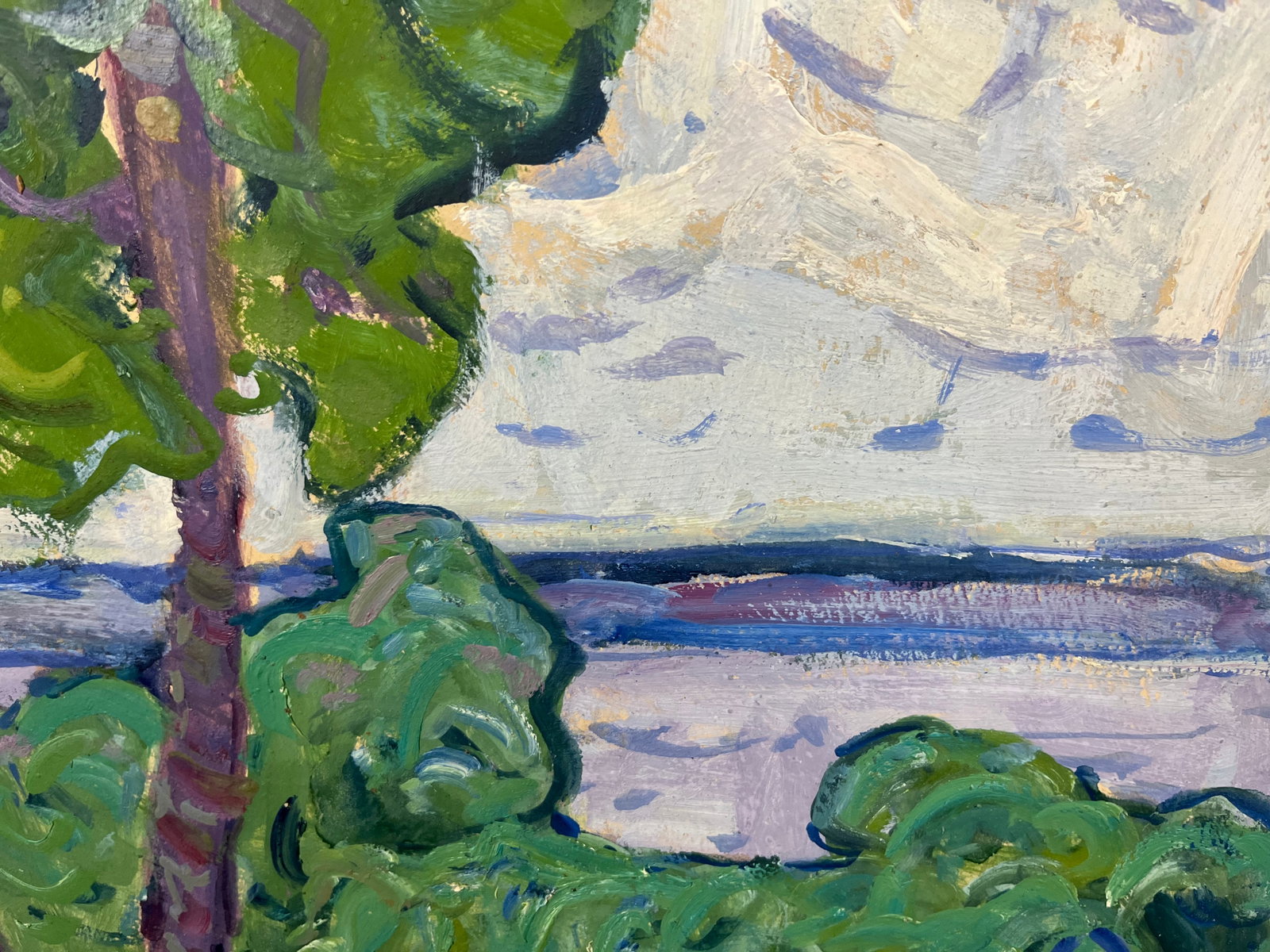 Oil painting Before the rain Kolosovsky G. - 5