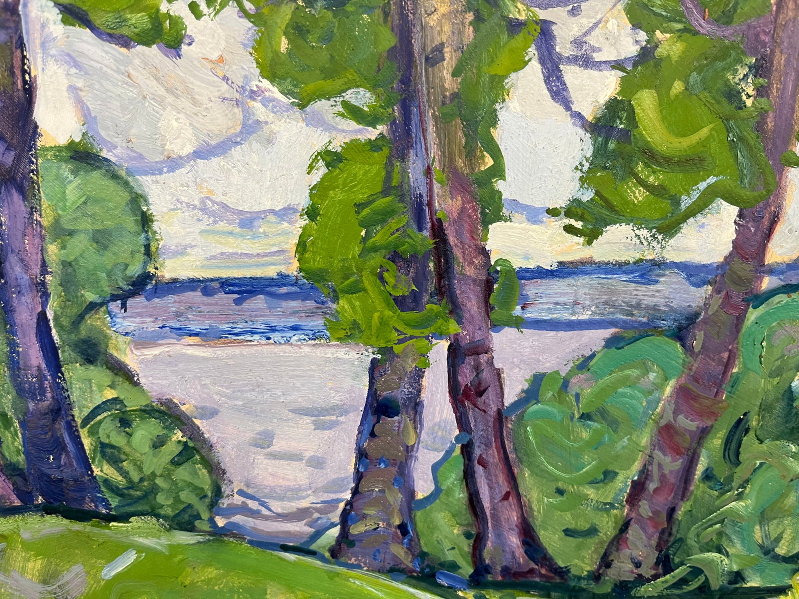 Oil painting Before the rain Kolosovsky G. - 6