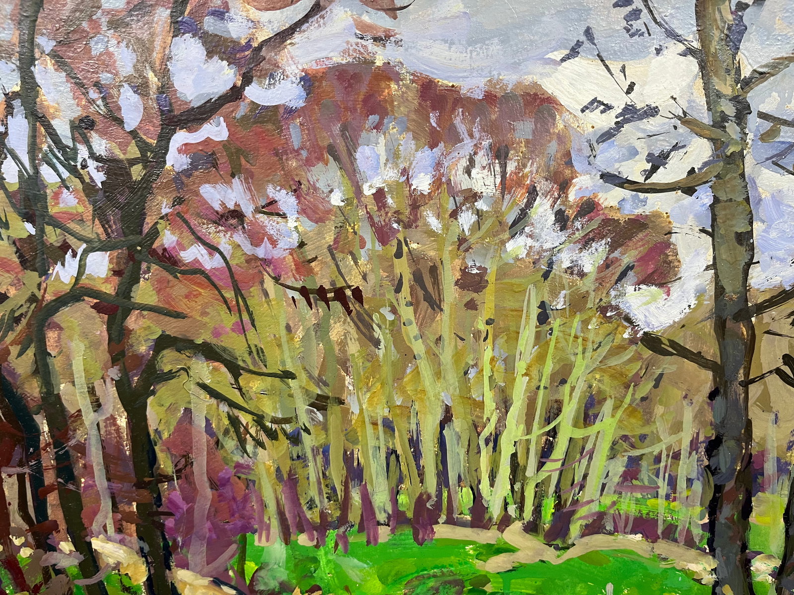 Oil painting Forest stream Kolosovsky G. - 3