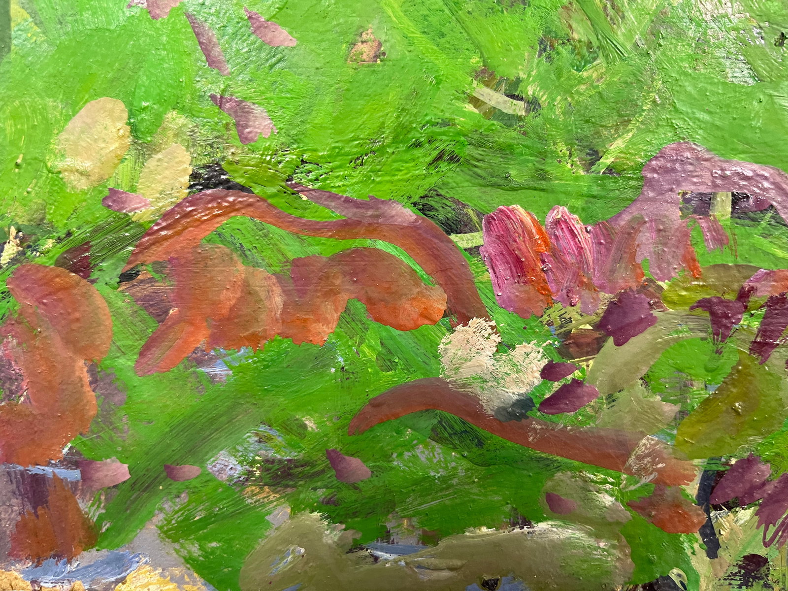 Oil painting Forest stream Kolosovsky G. - 7