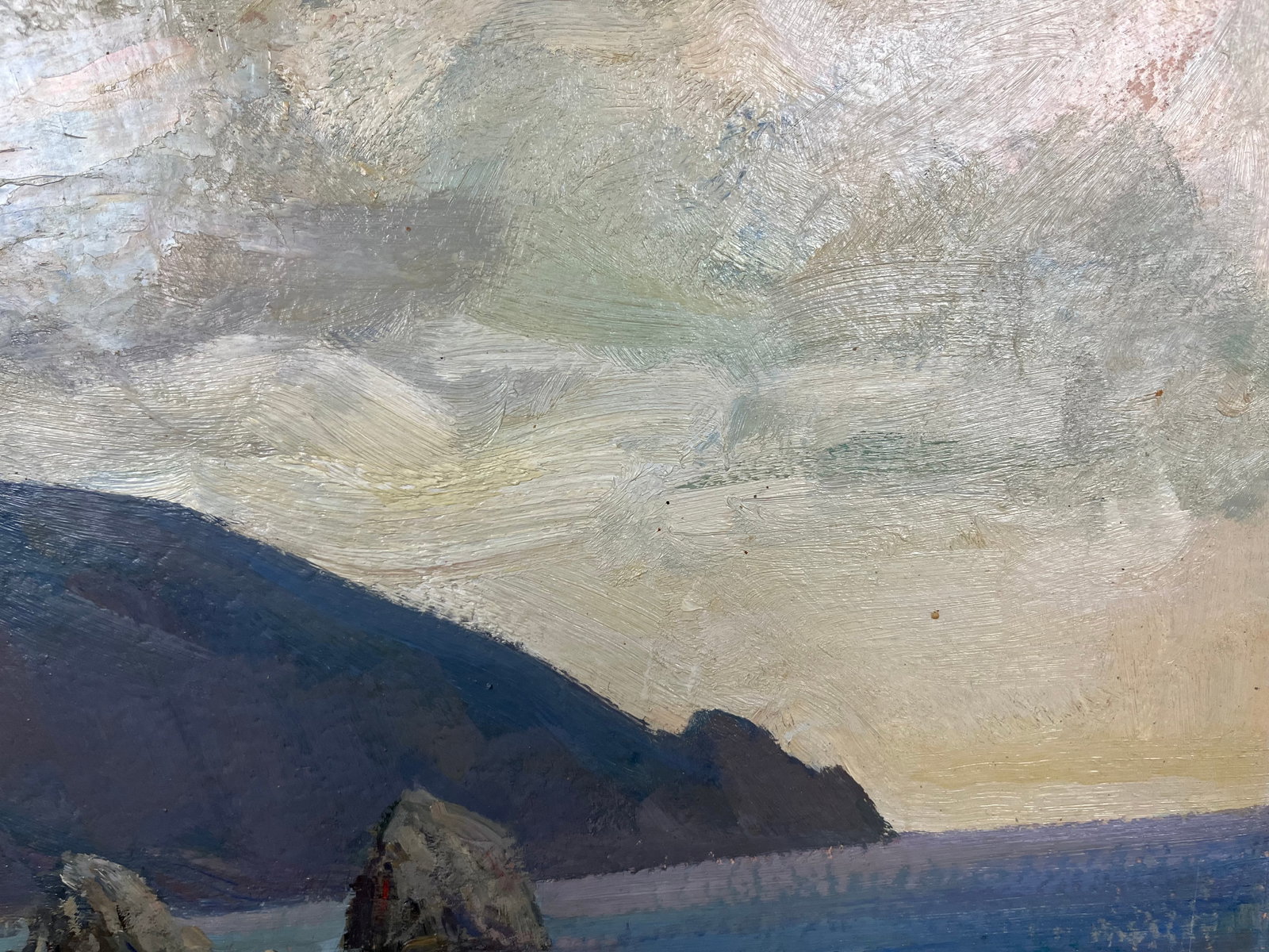 Oil painting Ayu-Dag before the rain Chuprina N. - 5