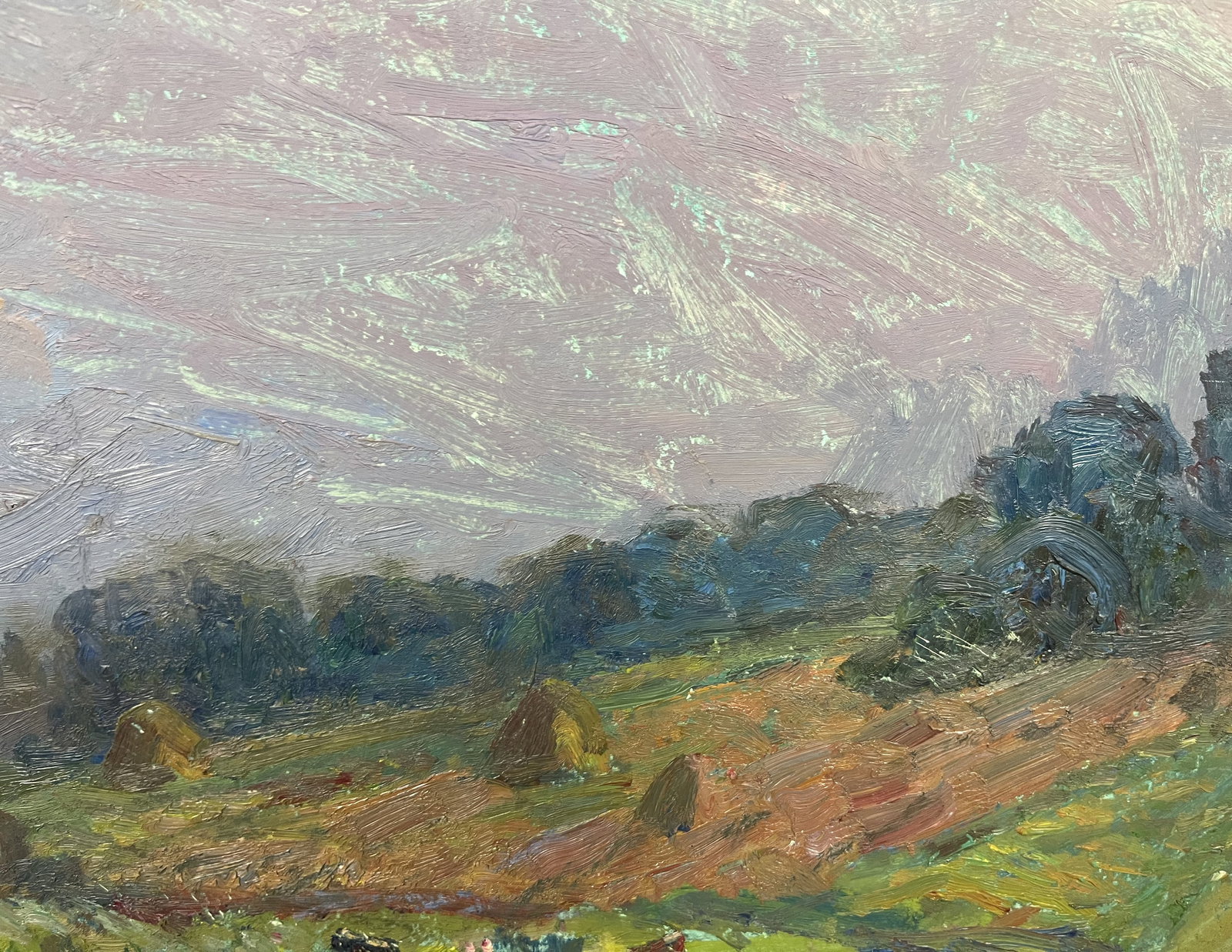 Oil painting Before the rain Petrashevsky S. - 4