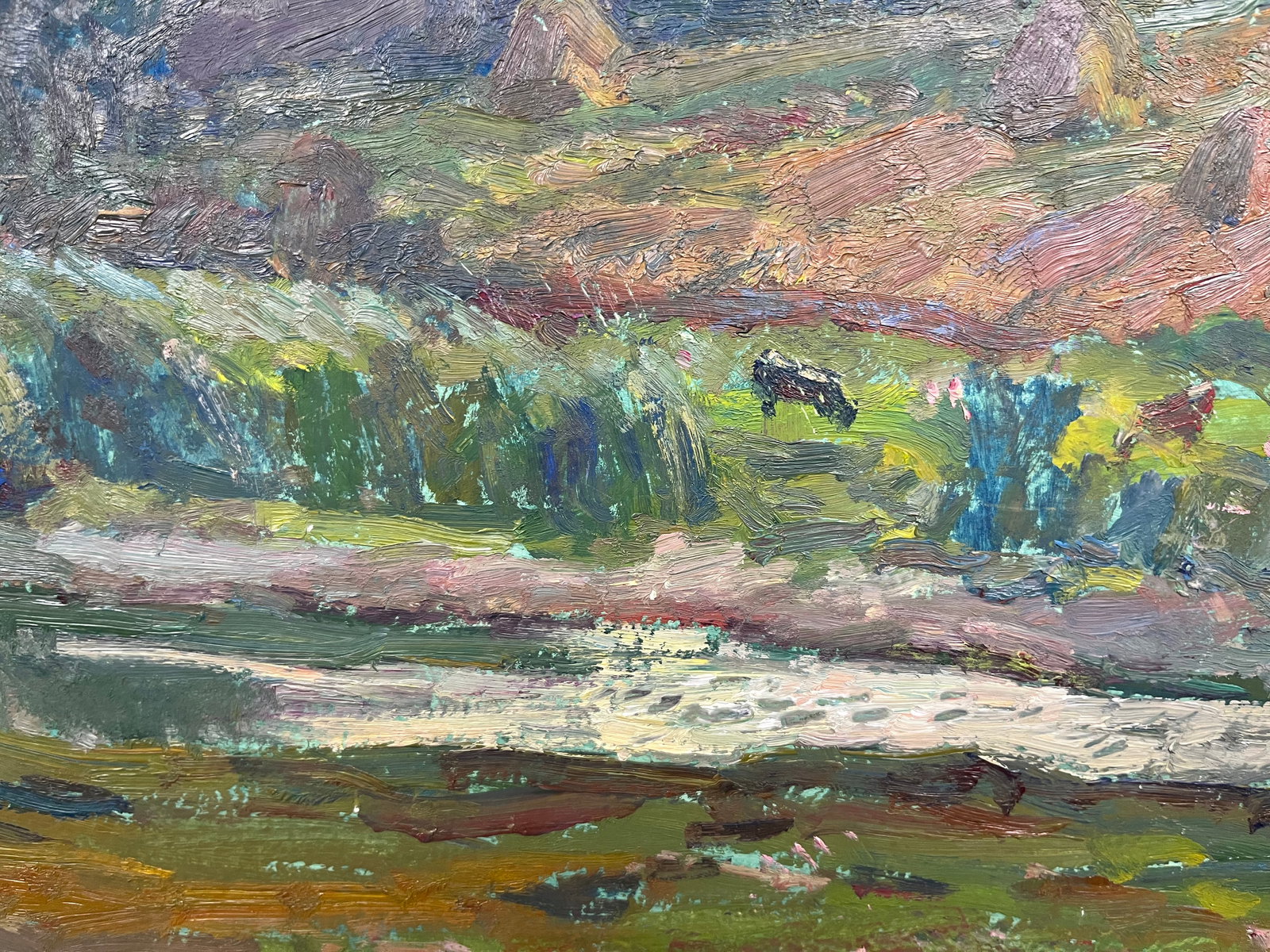Oil painting Before the rain Petrashevsky S. - 5