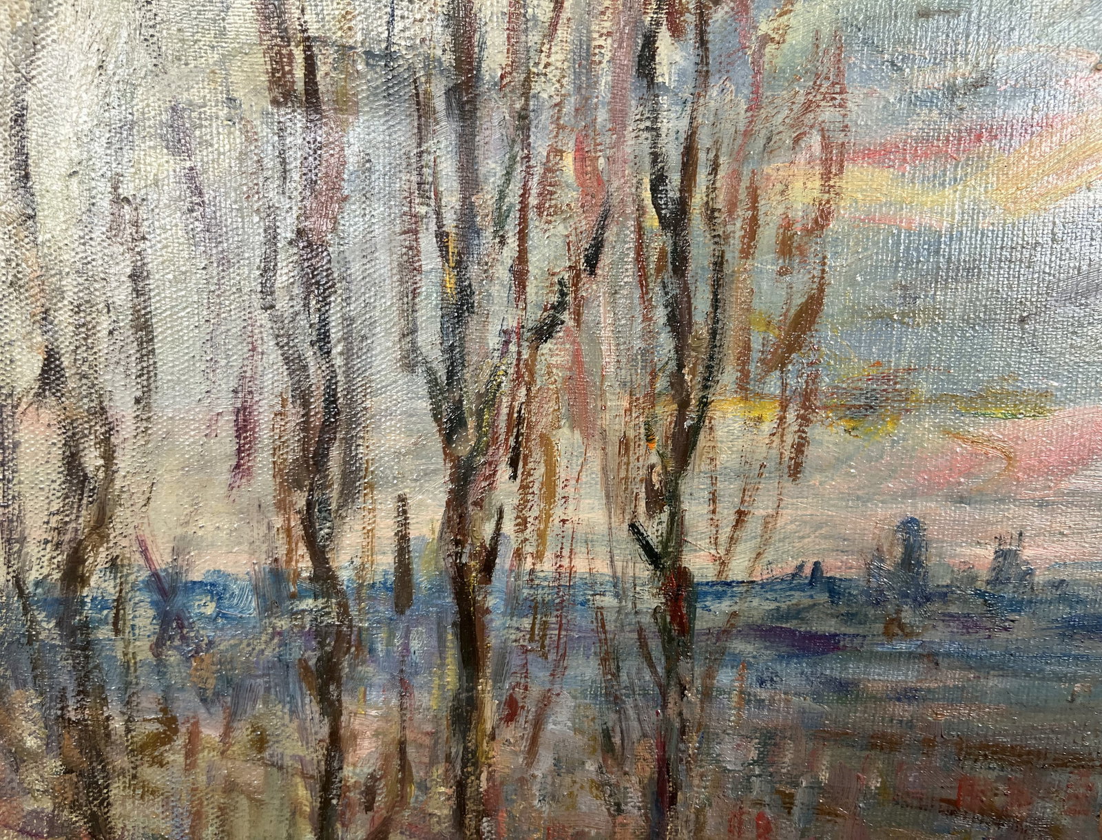 Oil painting Lunch break Neklyuenko N. - 2