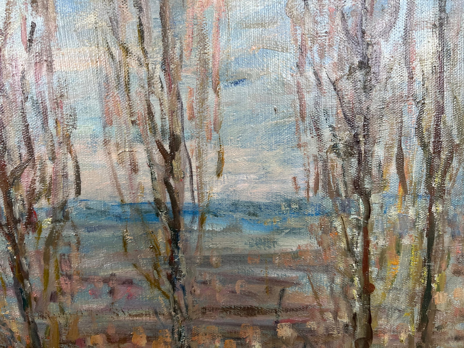 Oil painting Lunch break Neklyuenko N. - 4