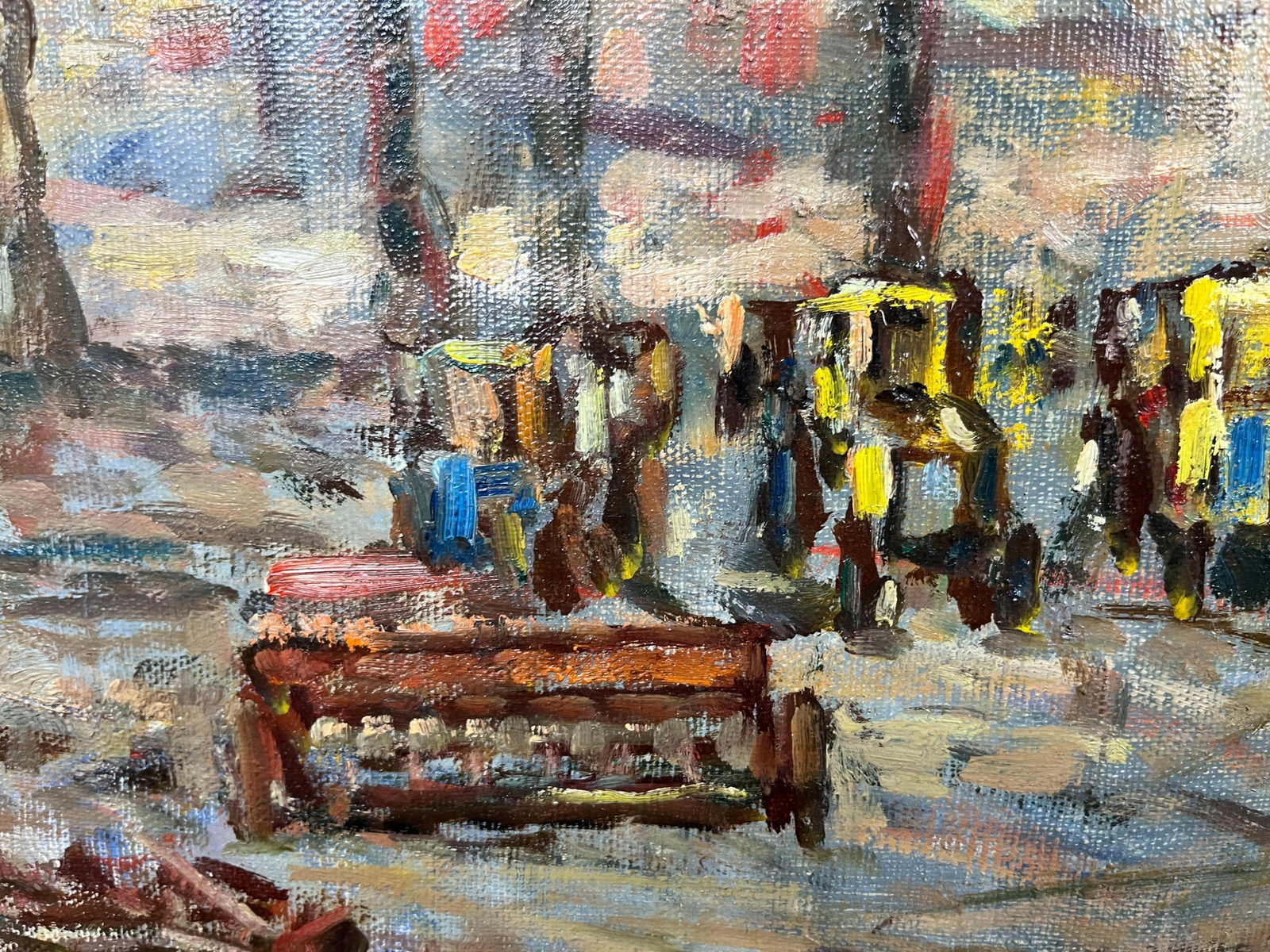 Oil painting Lunch break Neklyuenko N. - 6