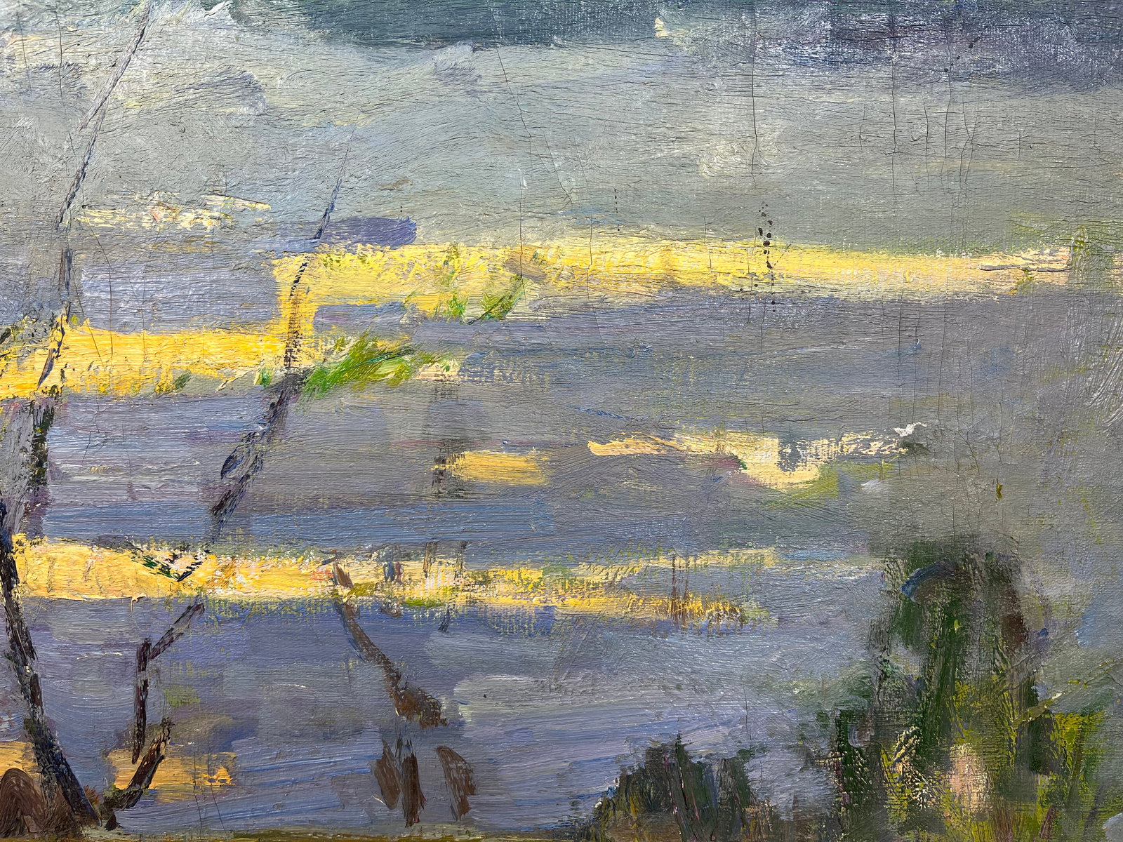 Oil painting Spring came Kogan-Shatz - 4