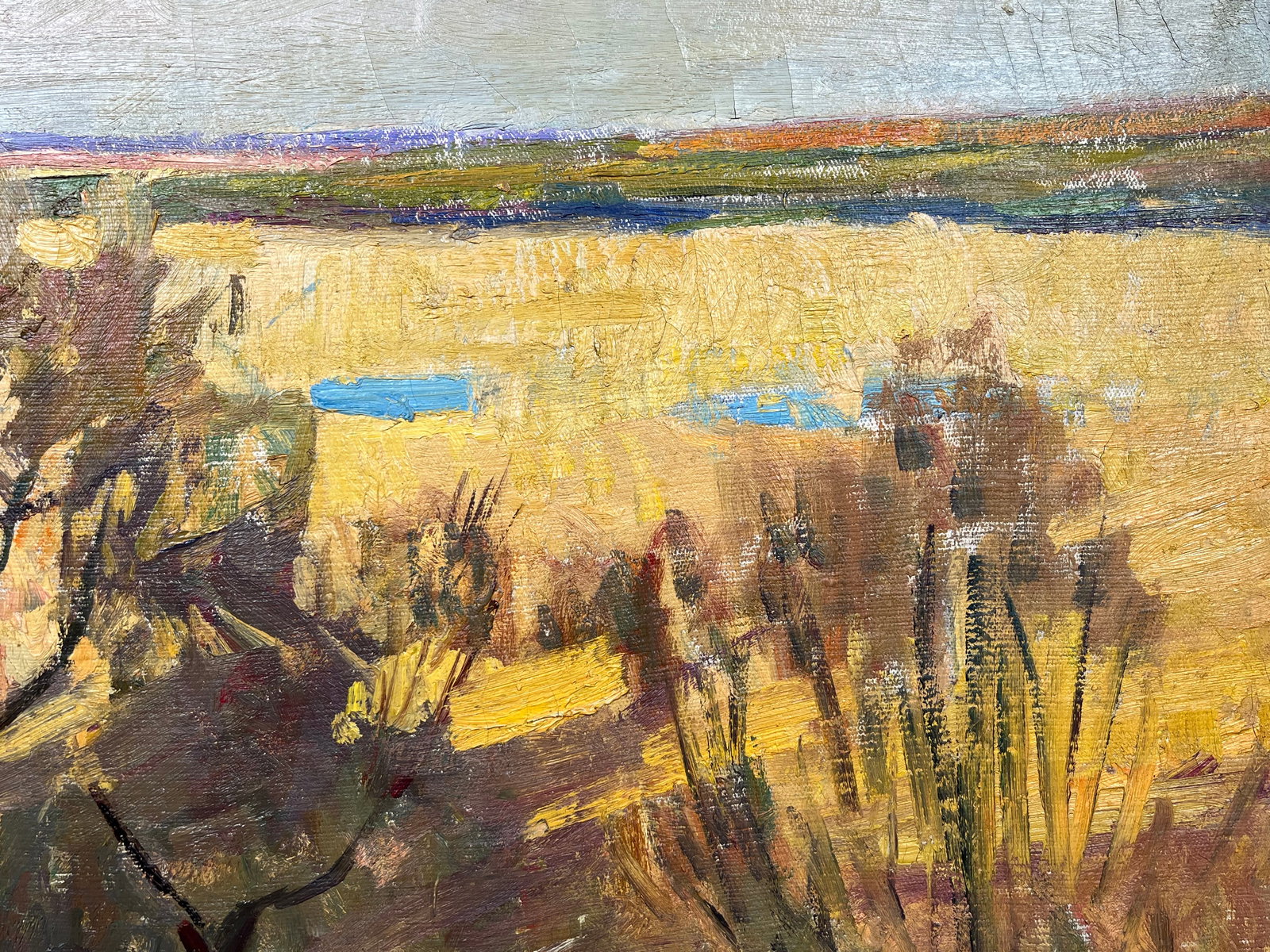 Oil painting Golden field Kogan-Shatz - 11