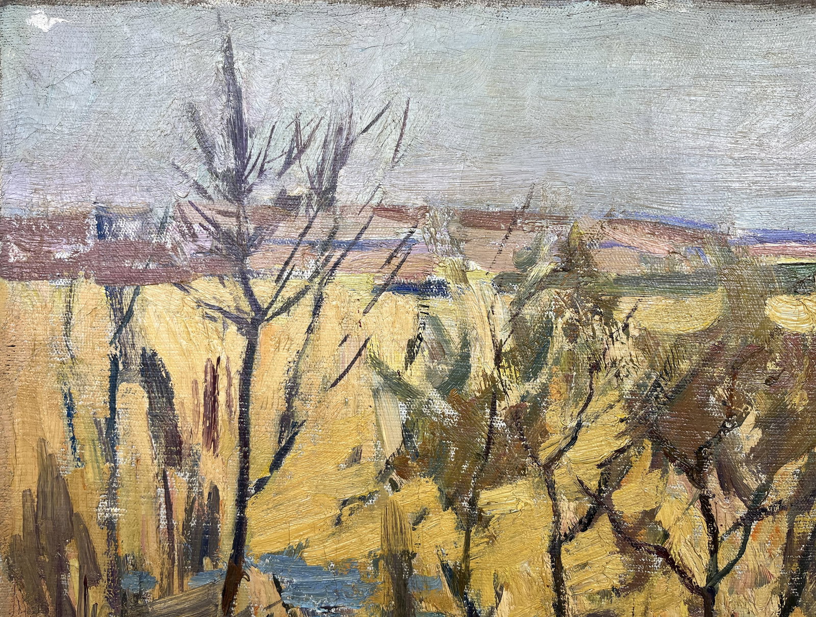 Oil painting Golden field Kogan-Shatz - 4