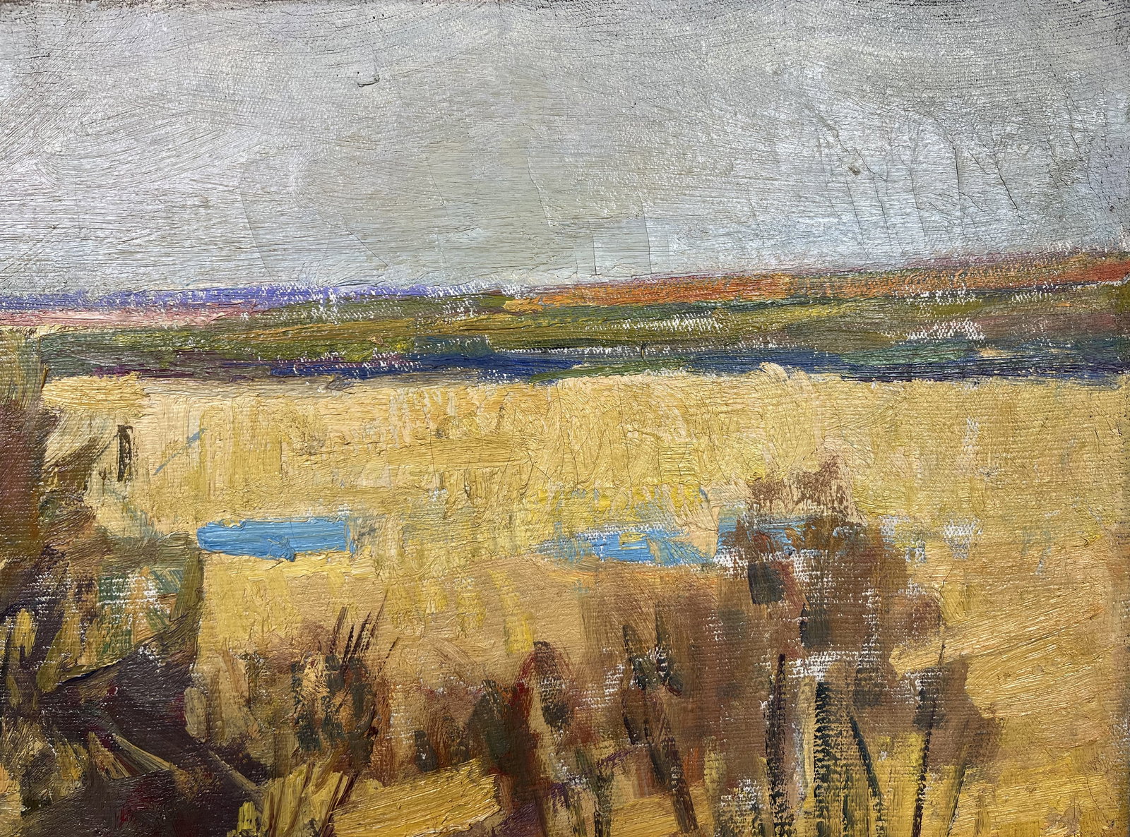 Oil painting Golden field Kogan-Shatz - 5