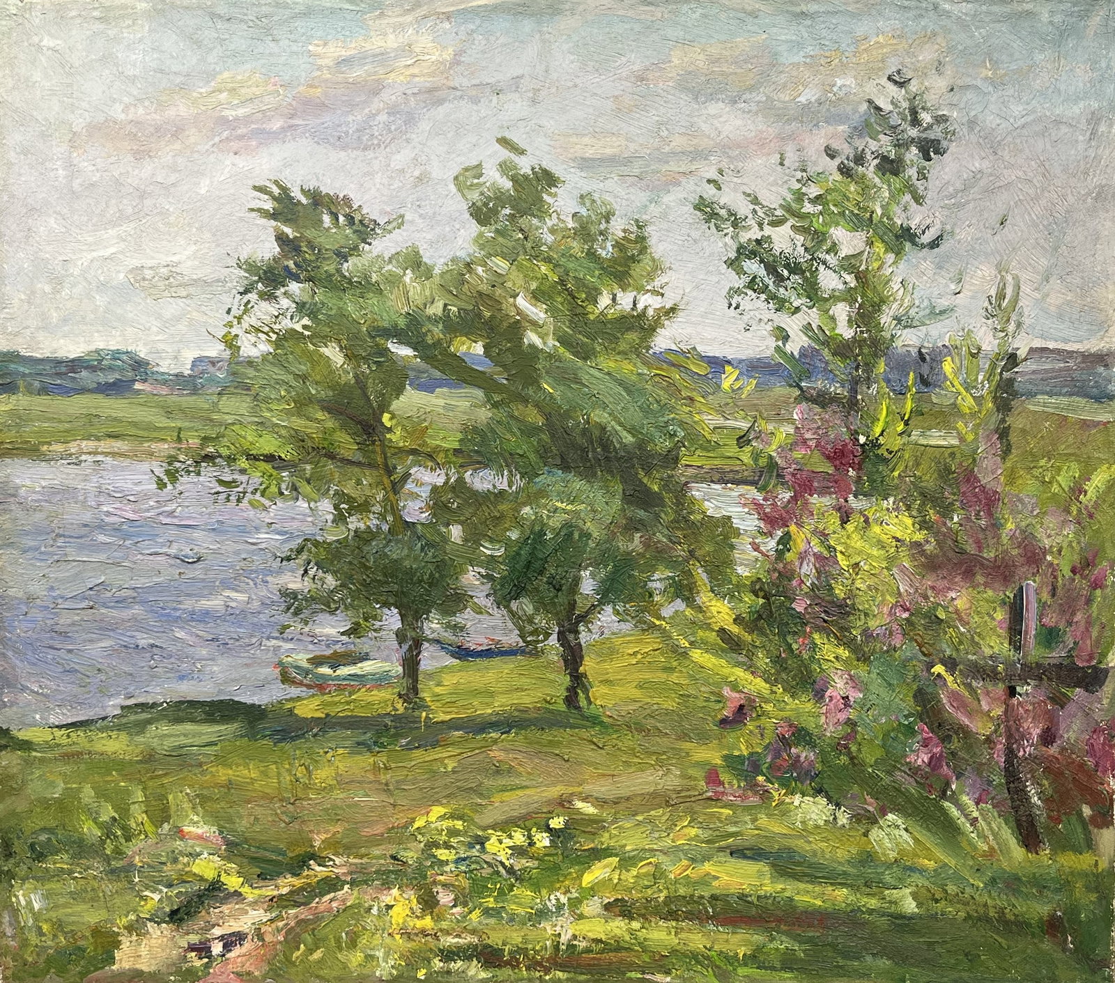 Oil painting Spring wind Kogan-Shatz - 4