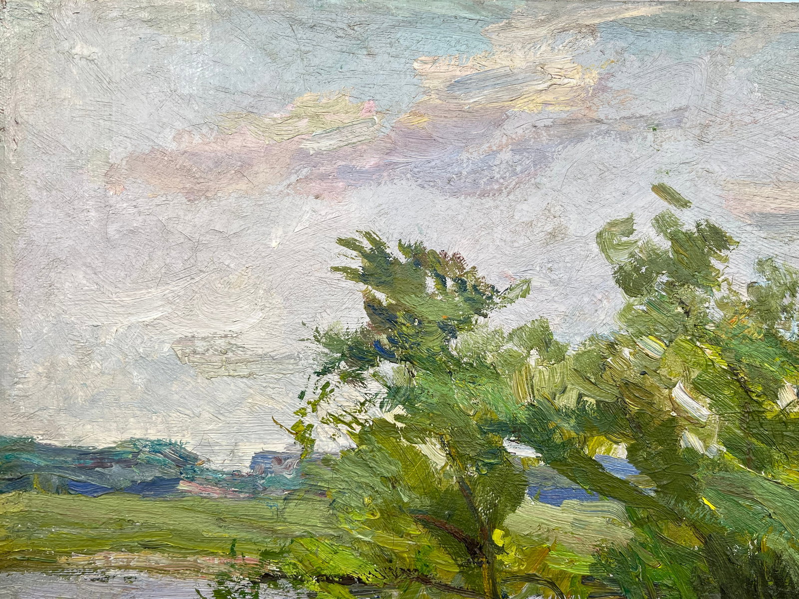Oil painting Spring wind Kogan-Shatz - 5