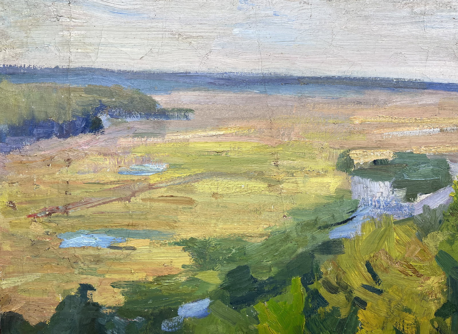 Oil painting Summer Valley Kogan-Shatz - 3