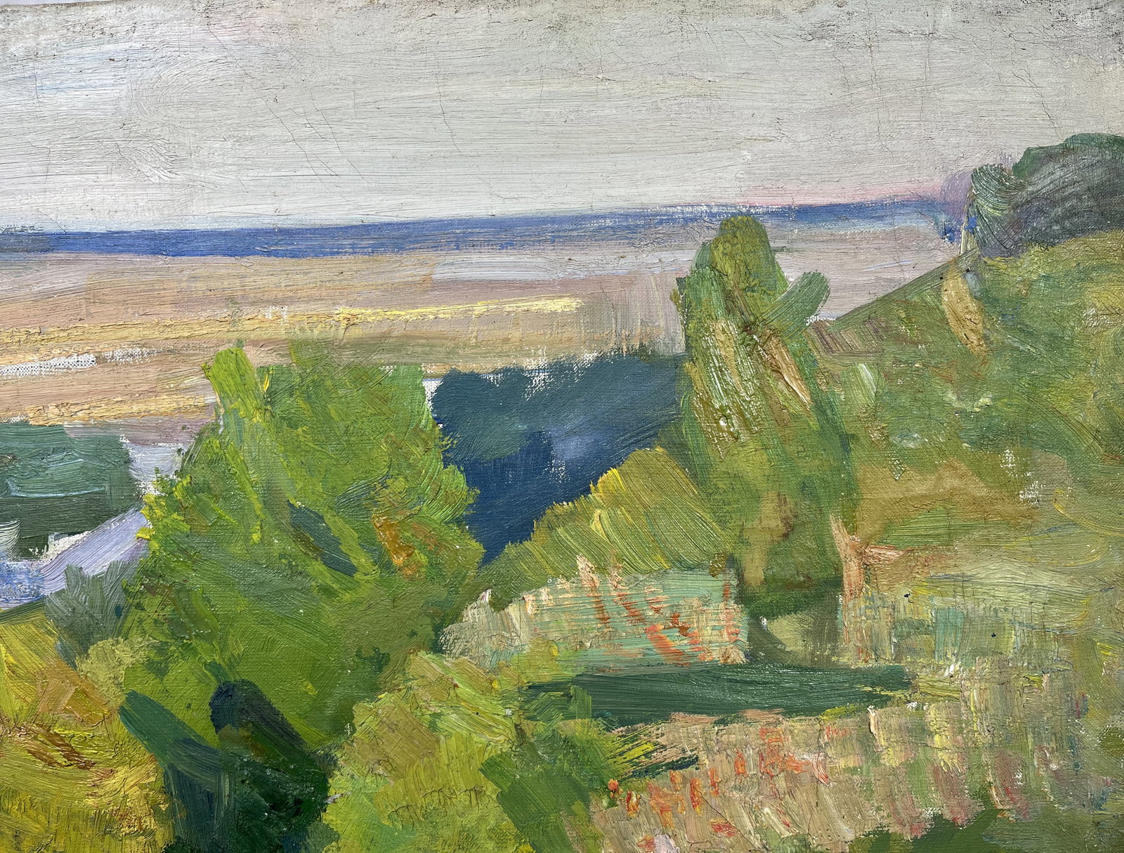 Oil painting Summer Valley Kogan-Shatz - 4