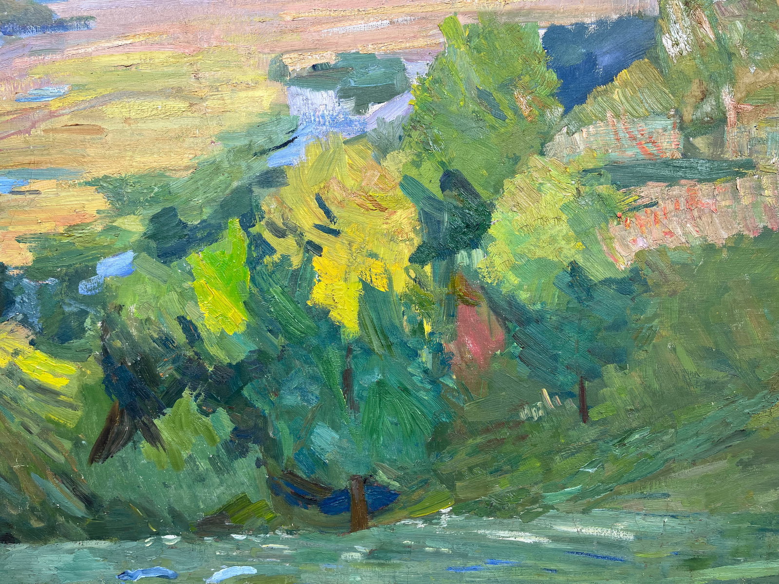 Oil painting Summer Valley Kogan-Shatz - 7