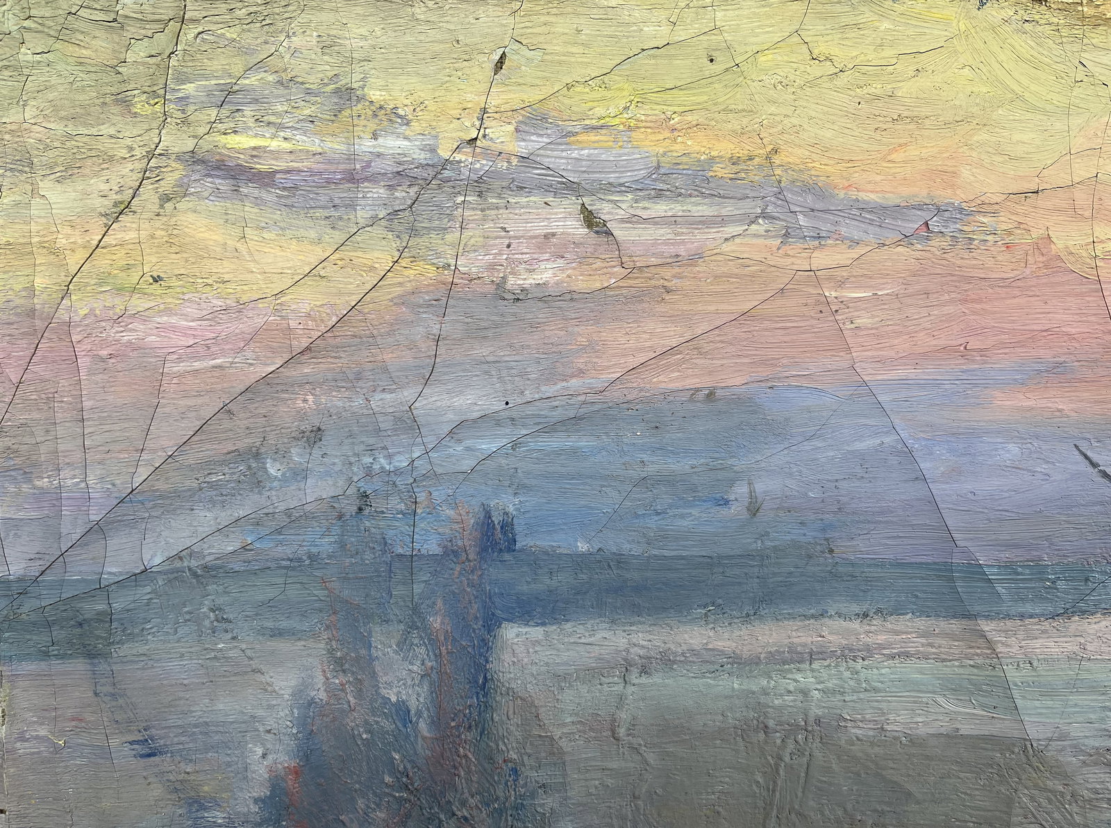 Oil painting Snowy expanse Kogan-Shatz - 6