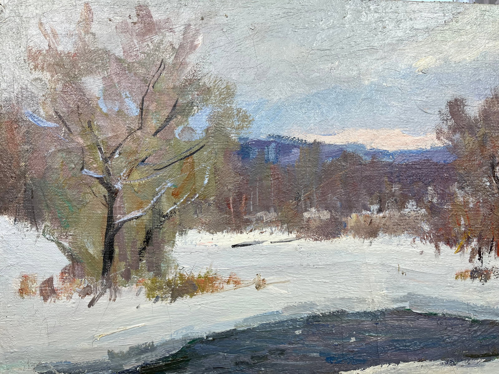 Oil painting Spring is coming Kogan-Shatz - 4