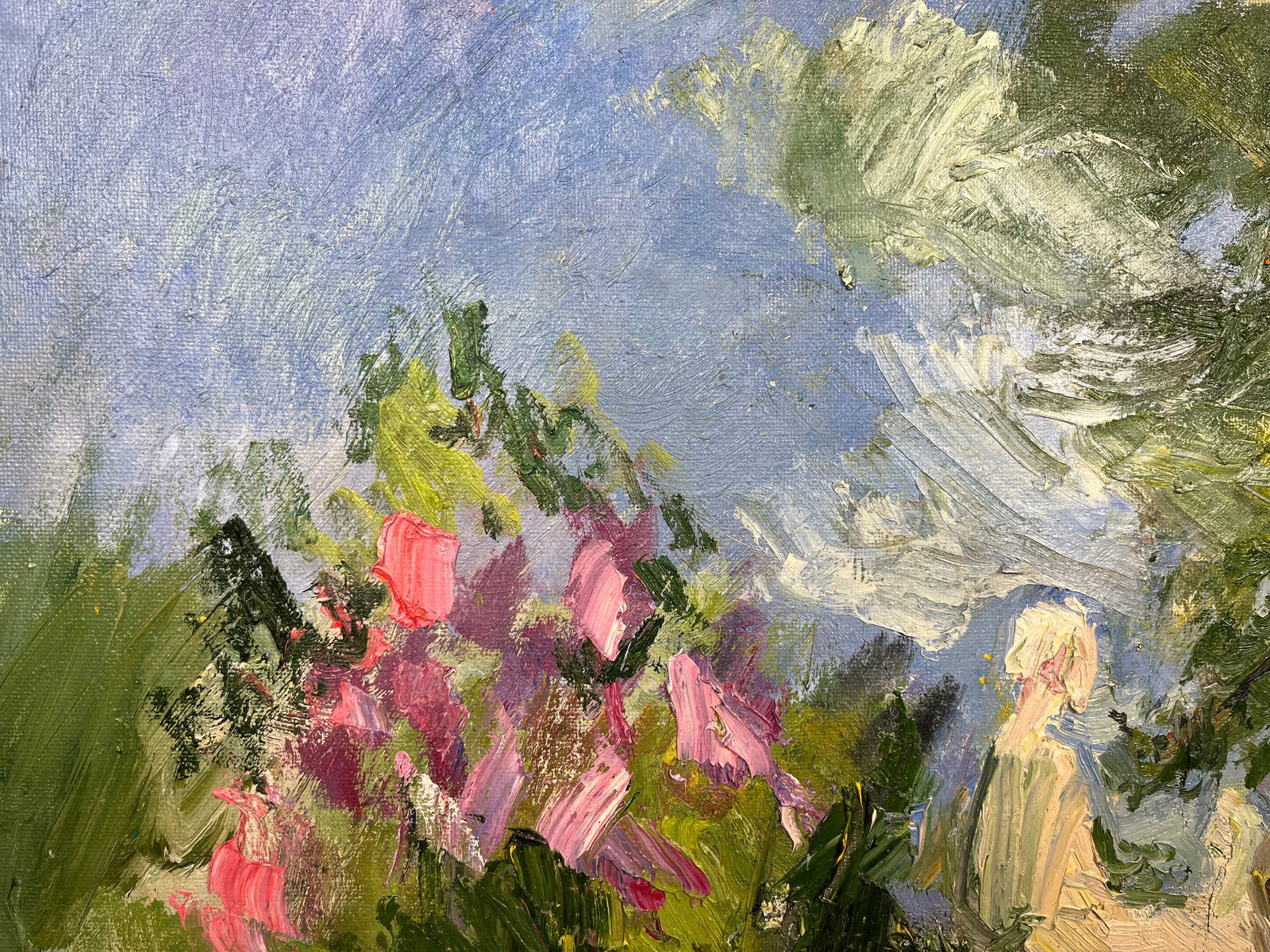 Oil painting Lilac bush Kogan-Shatz - 3