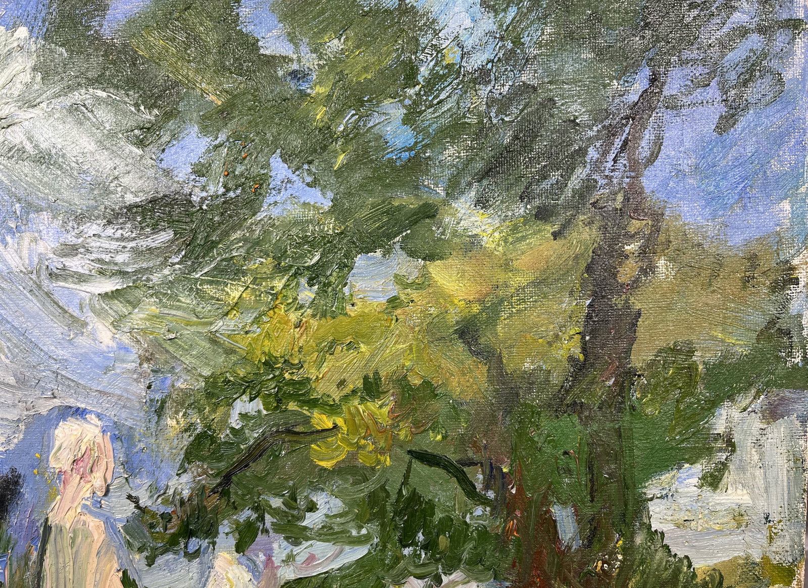 Oil painting Lilac bush Kogan-Shatz - 4