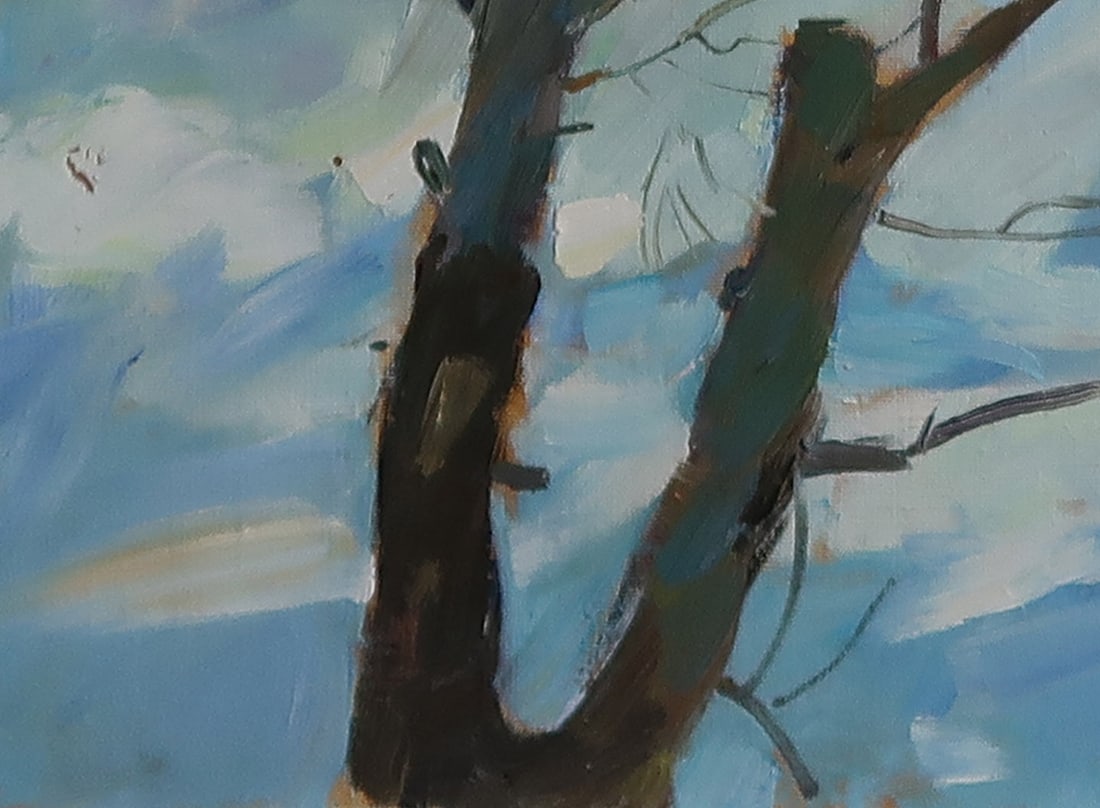 Oil painting Storks Serg Kovalenko - 4