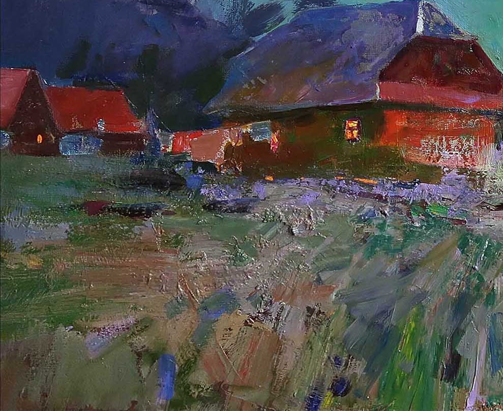 Oil painting Mountains Serg Kovalenko - 3
