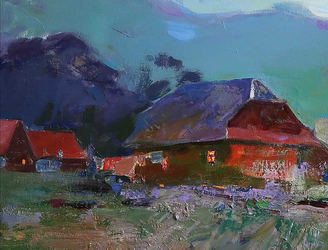 Oil painting Mountains Serg Kovalenko - 4