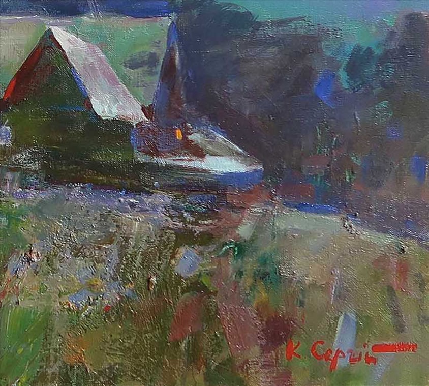 Oil painting Mountains Serg Kovalenko - 5