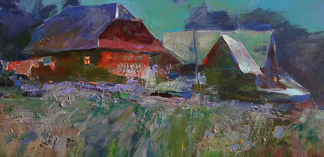 Oil painting Mountains Serg Kovalenko - 8
