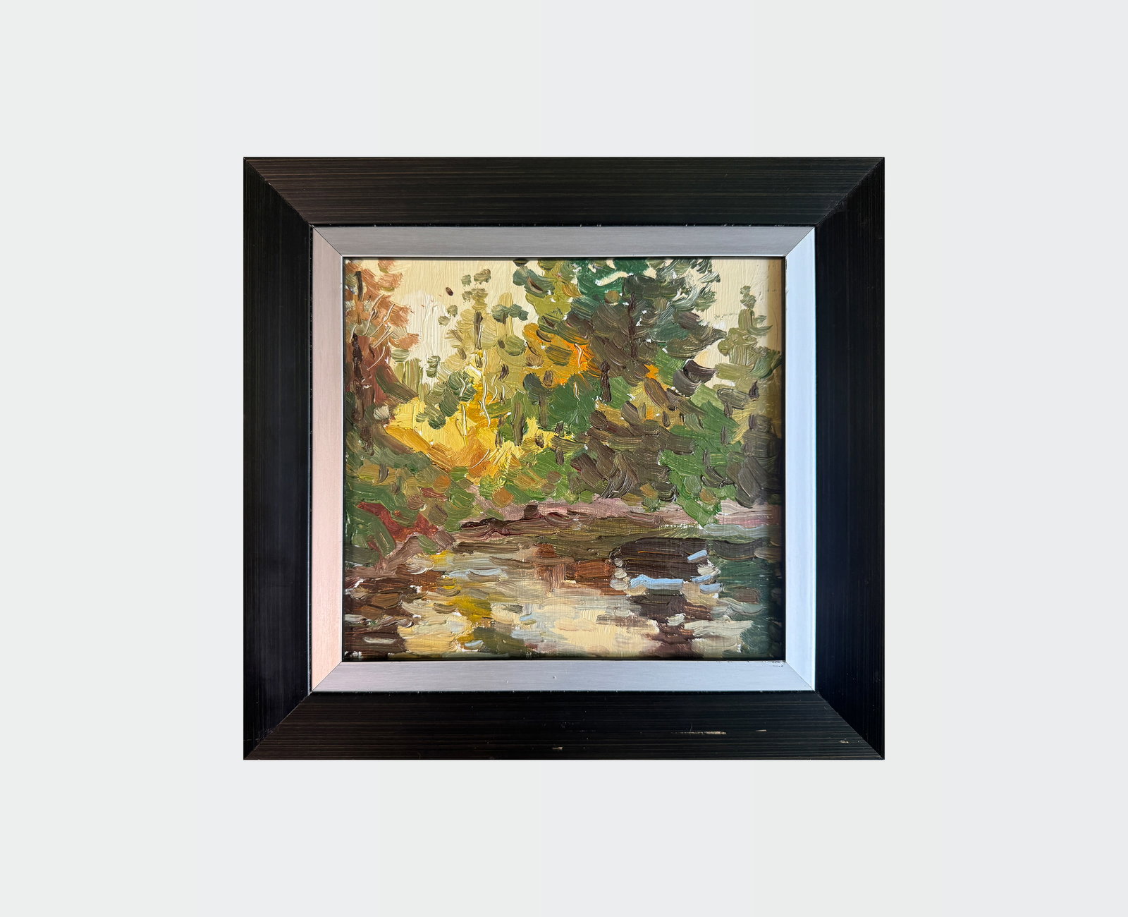 Oil painting with frame Autumn K. Leonid - 2