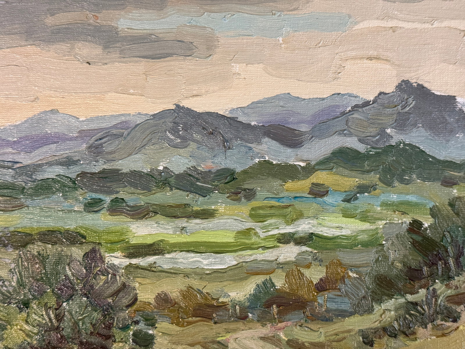 Oil painting Carpathians Verkhnye Synevydne K. Leonid - 3