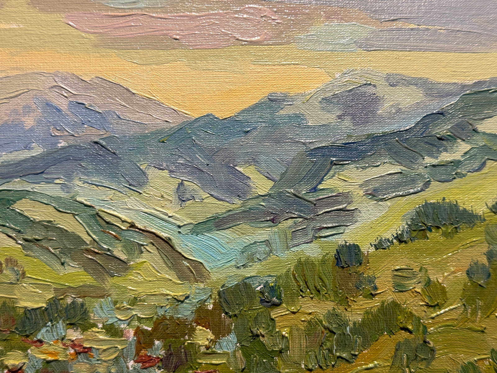 Oil painting Carpathians Verkhovyna K. Leonid - 3