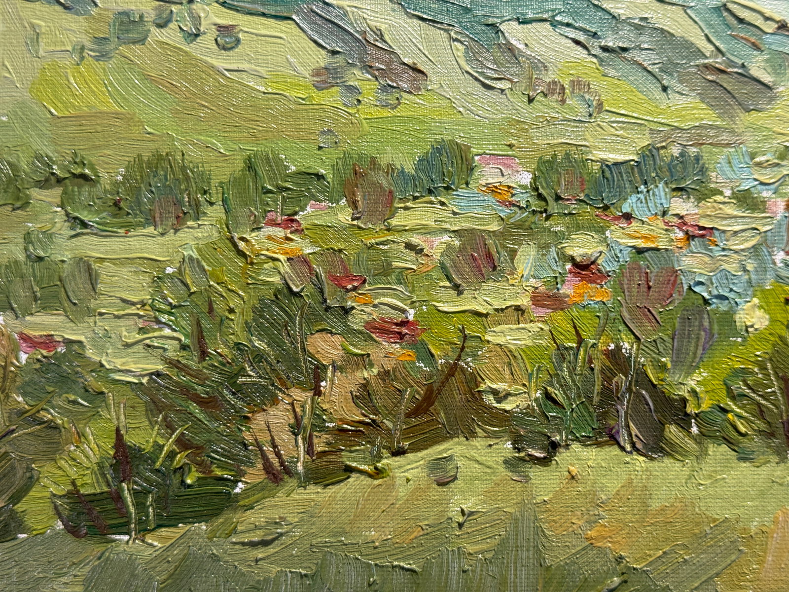 Oil painting Carpathians Verkhovyna K. Leonid - 6